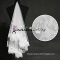 Bridal Wedding Veil Acessórios de casamento Vintage Lace 3 camadas Veil